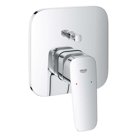 GROHE Cubeo Concealed Diverter Mixer Tap Trim - Chrome