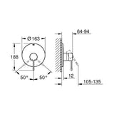 GROHE Essence Single-Lever Shower Mixer