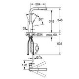 GROHE Essence Kitchen Sink Mixer