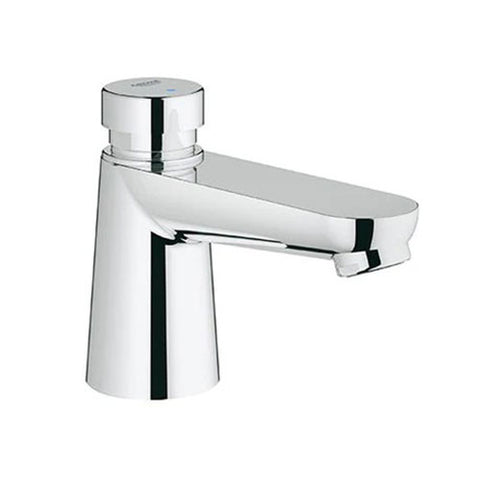 GROHE Euroeco Cosmopolitan T Self-Closing Pillar Tap
