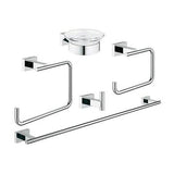 GROHE Essentials Cube 5 Piece Accessory Set