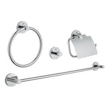 Essentials Master Bathroom Accessory Set (4-In-1)